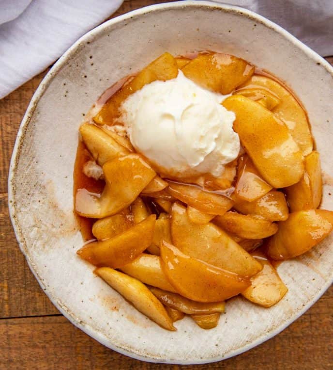 Southern Fried Apples Cracker Barrel Copycat Dinner Then Dessert