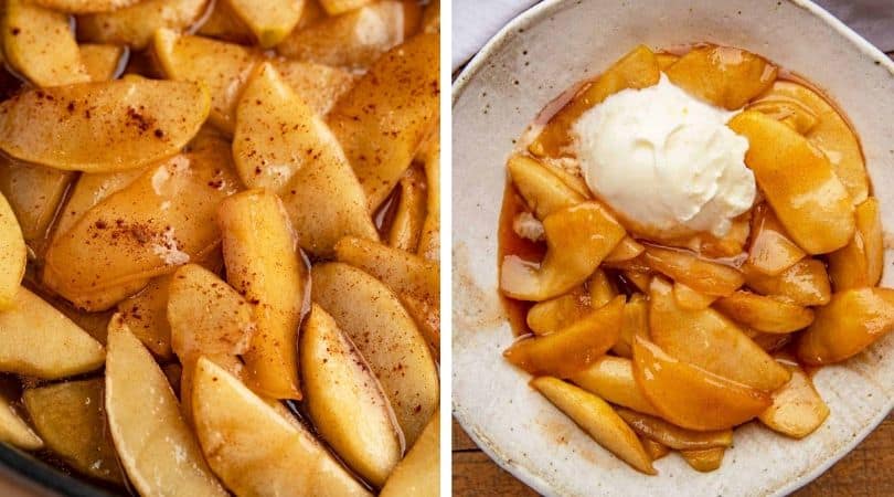 Southern Fried Apples (Cracker Barrel Copycat) - Dinner, then Dessert