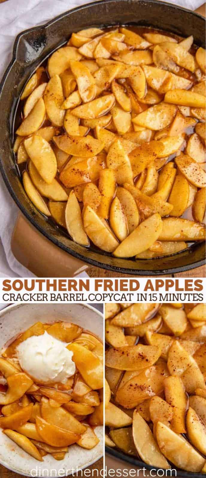 Southern Fried Apples ready to serve