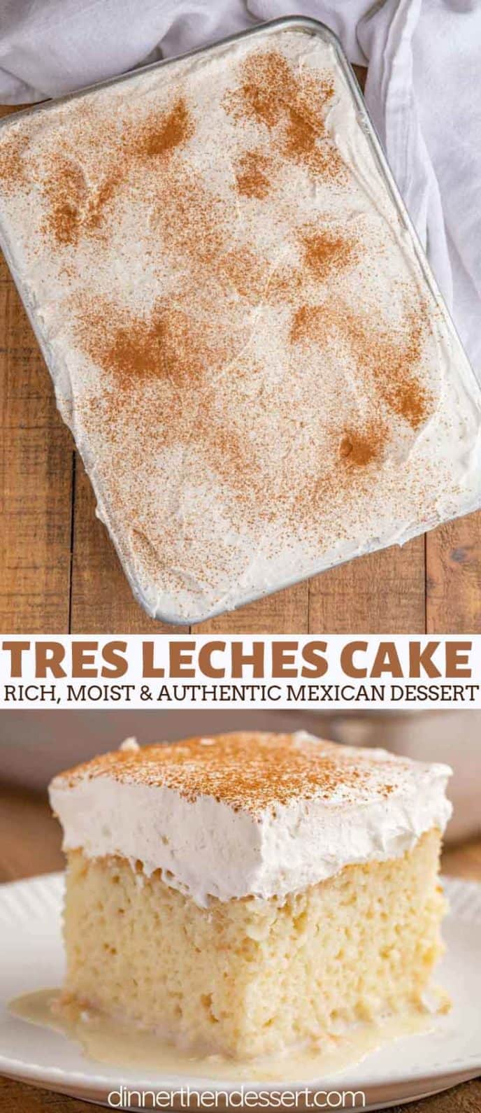 Mexican tres leches cake