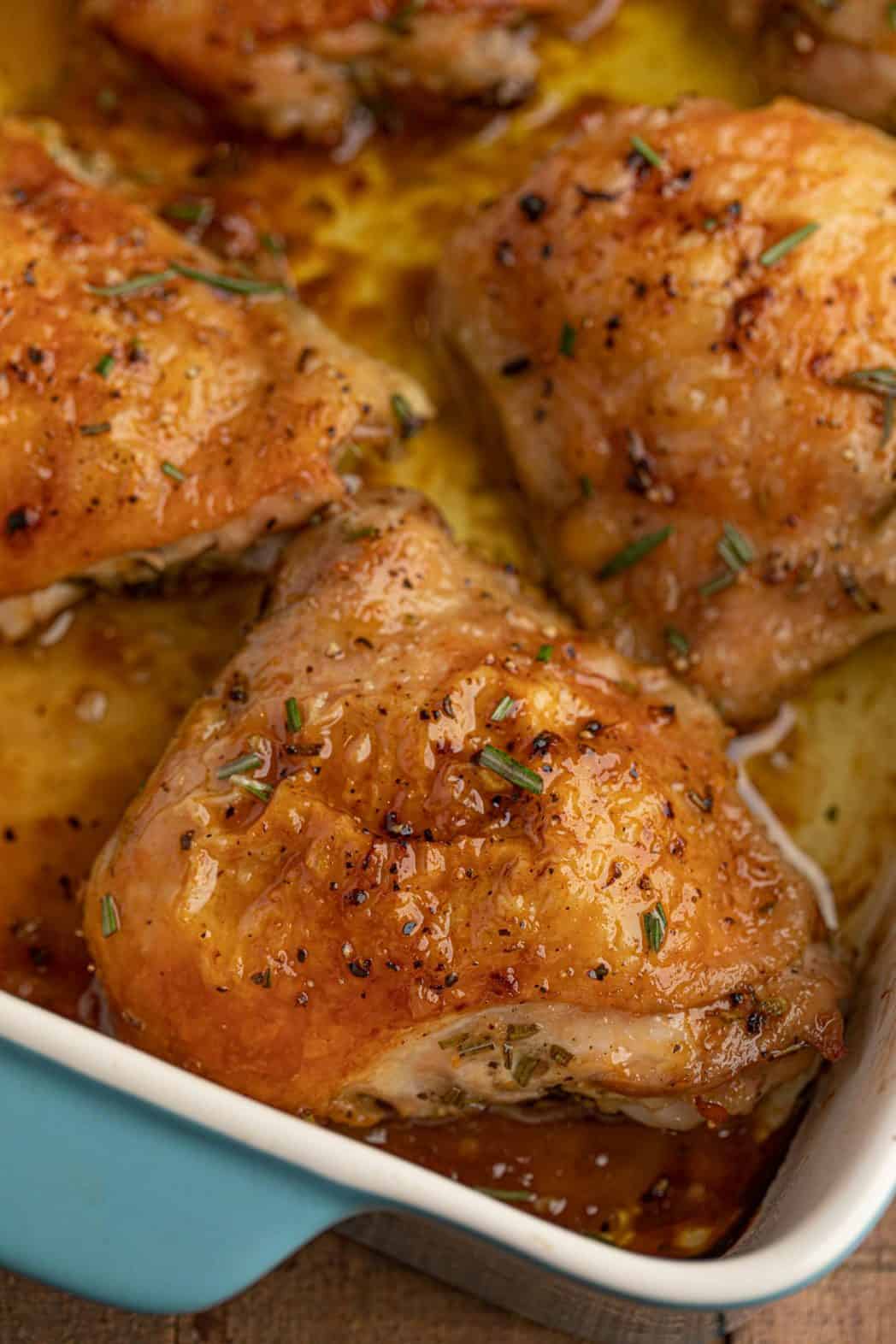 Baked Rosemary Chicken [VIDEO] - Dinner, then Dessert