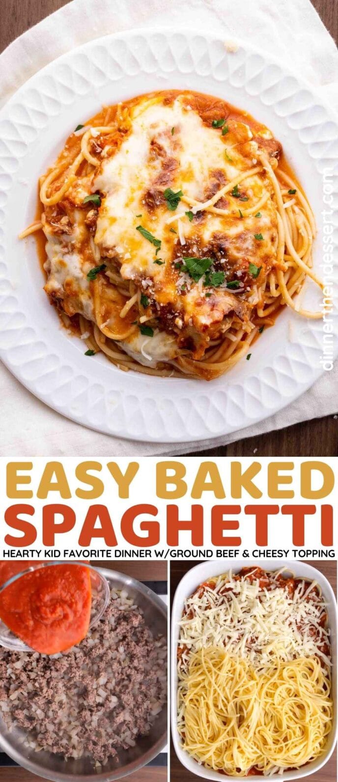 Baked Spaghetti Collage