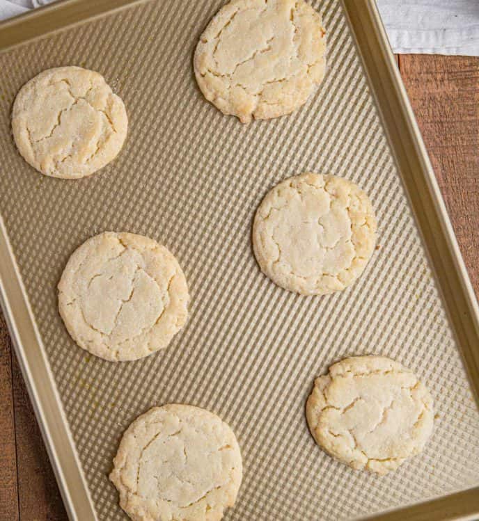 Sugar Cake Mix Cookies