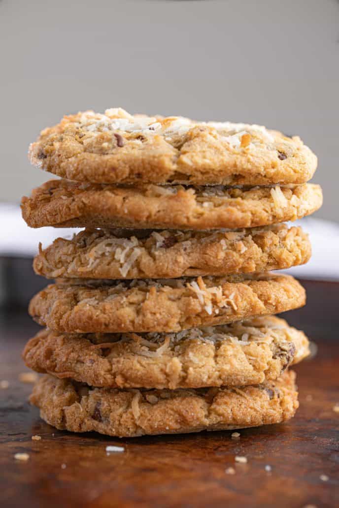 Chocolate Chip Coconut Cookies