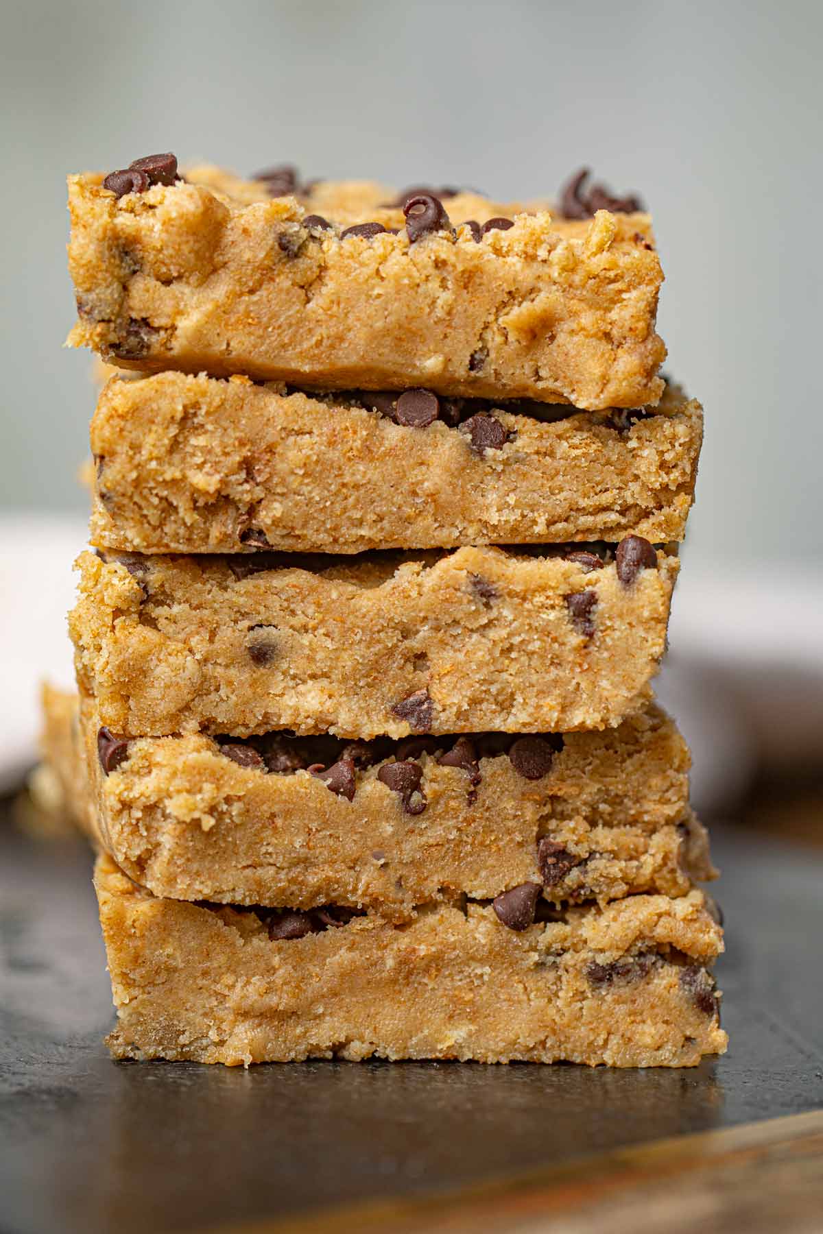 Cookie Dough Bars with Chocolate Chips