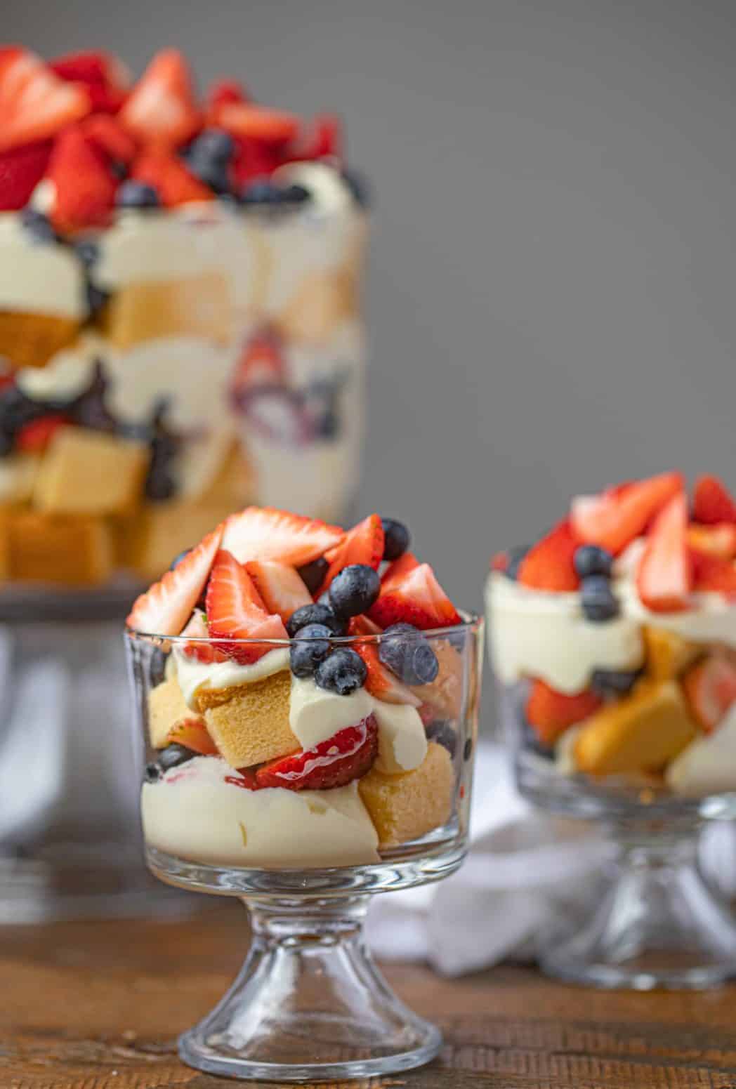 Mixed Berry Trifle (Better than Rachel Green's!) - Dinner, then Dessert