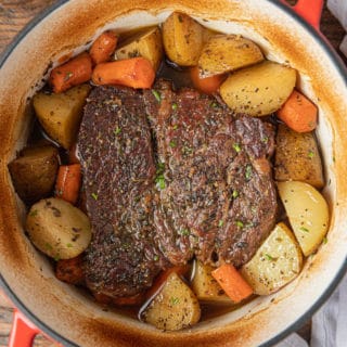 Oven Braised Beef Pot Roast