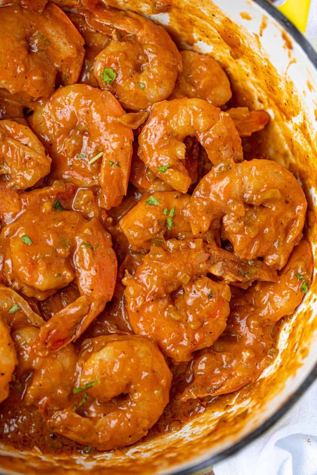 The BEST Cajun Shrimp Étouffée (In just 30 mins!) - Dinner, then Dessert