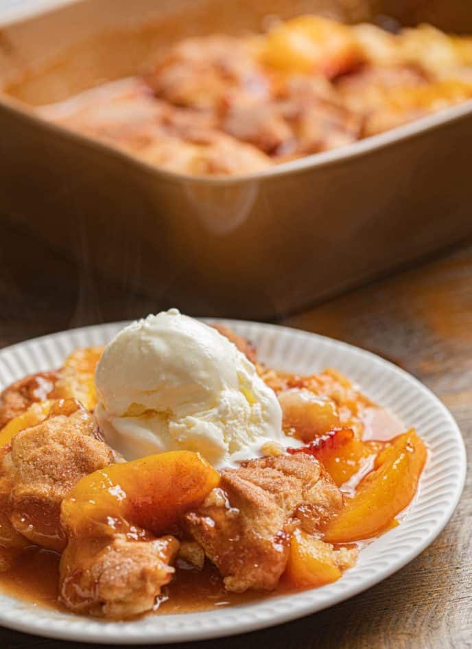 Ultimate Southern Easy Peach Cobbler Award Winning Dinner Then   Southern Peach Cobbler 2 688x946 