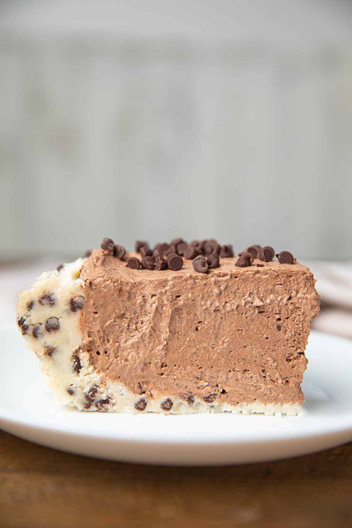 Chocolate Chip Cookie Dough Pie