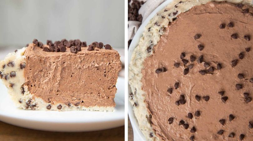 Cookie Dough Pie (Easy Whipped Chocolate Filling) - Dinner ...