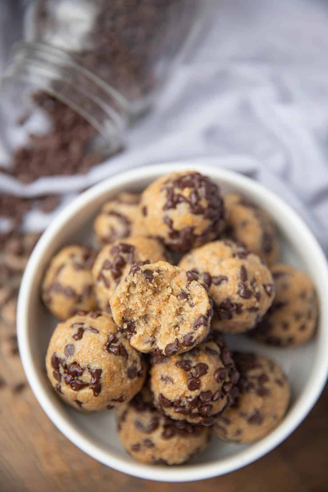 Chocolate Chip Cookie Dough Bites