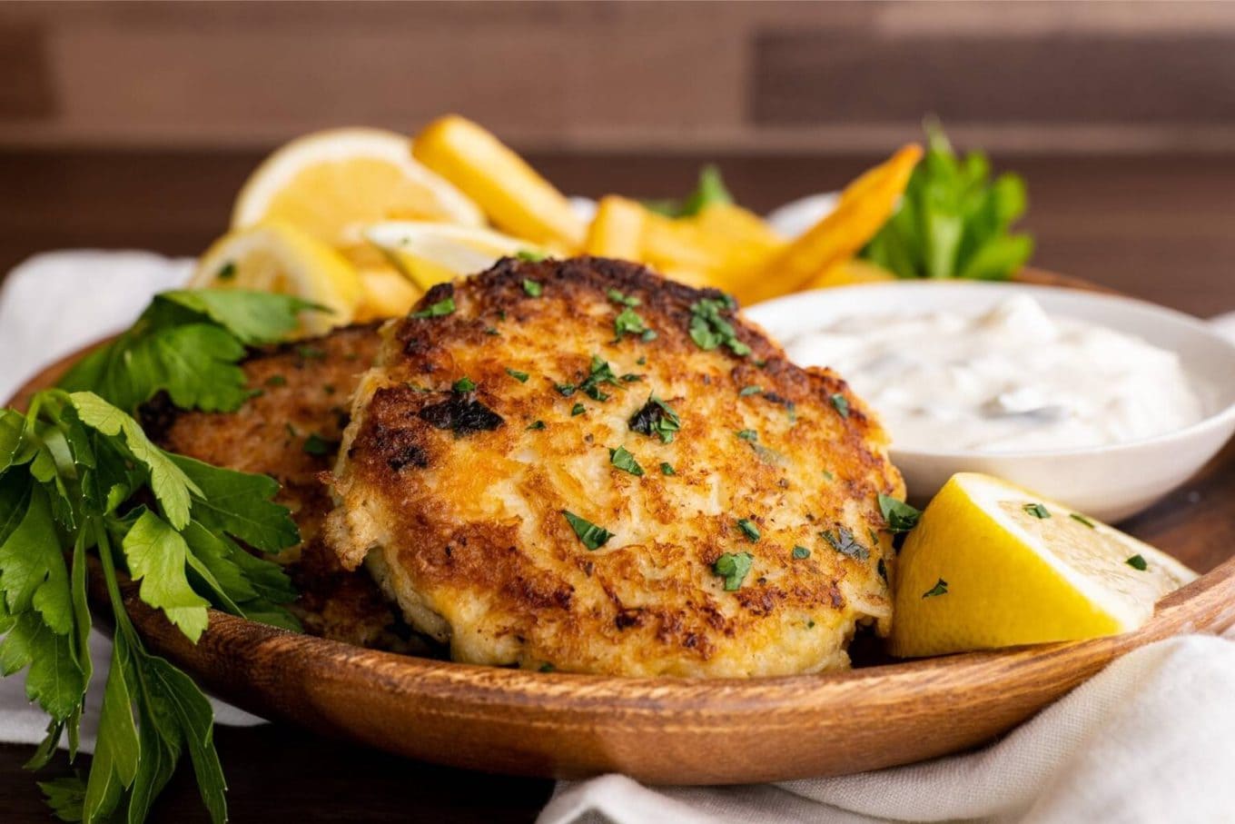 Crab Cakes Recipe (Minimal Breading & So EASY!) [VIDEO] Dinner, then