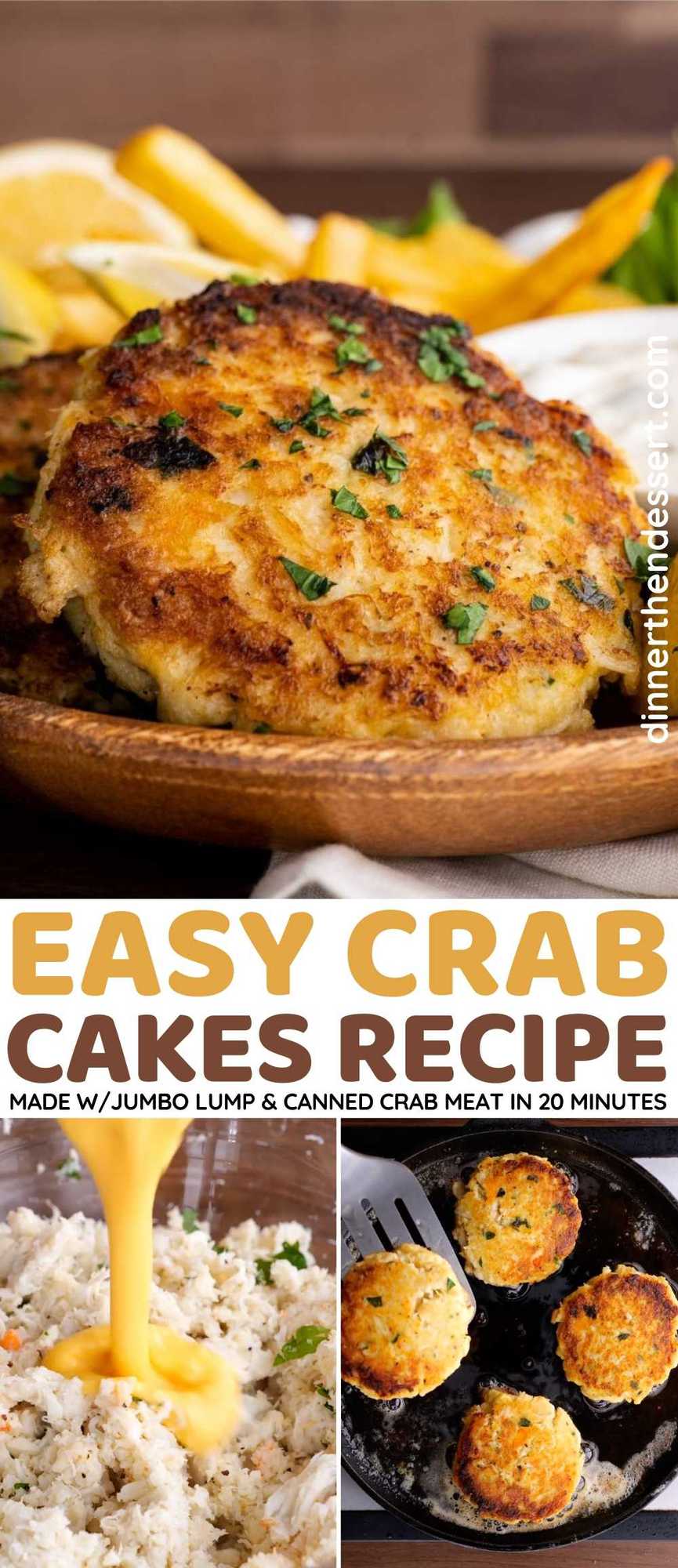 Pure and Simple Crab Cakes - Dump and Go Dinner