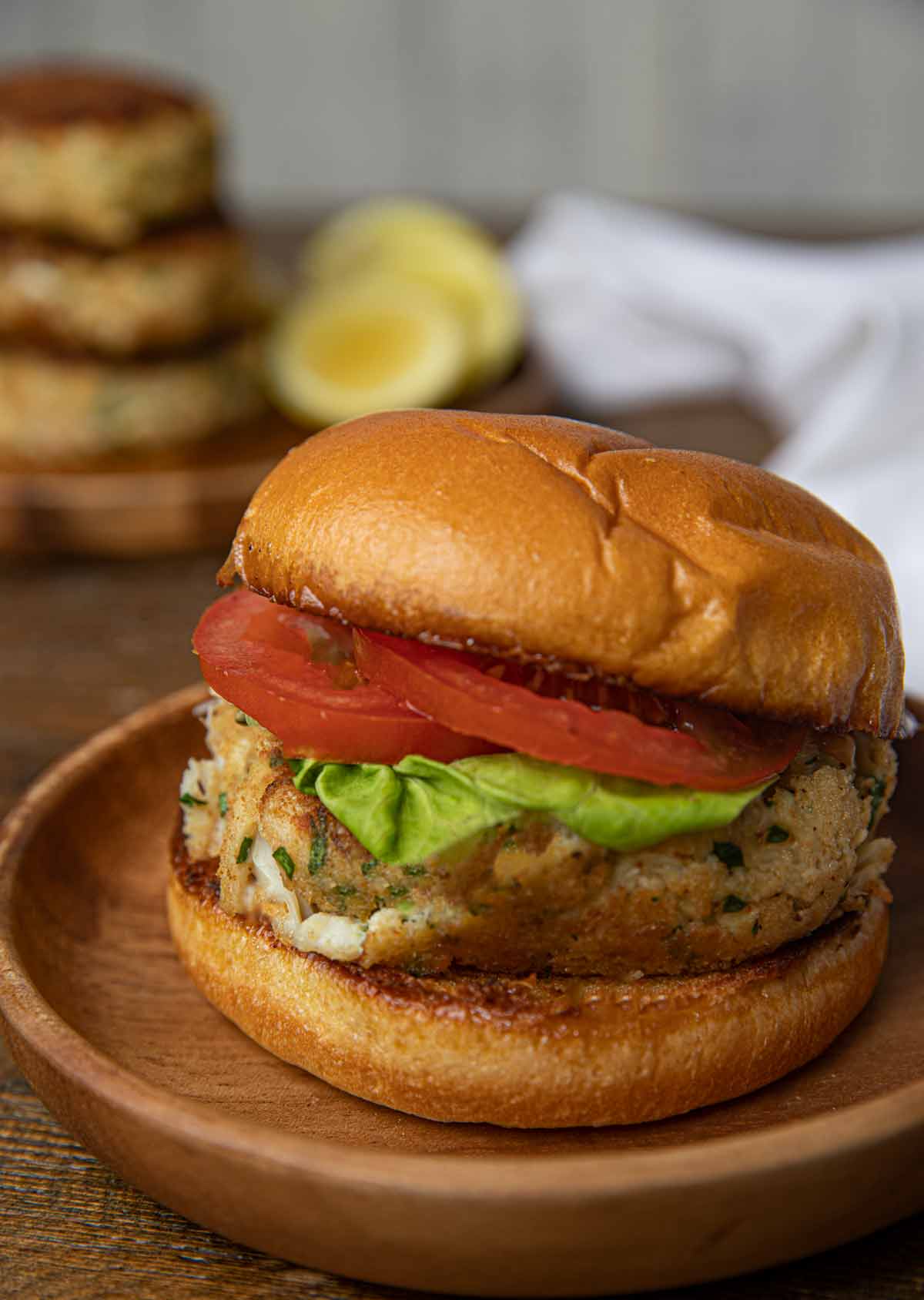 Jumbo Lump Crab Cake Sandwich