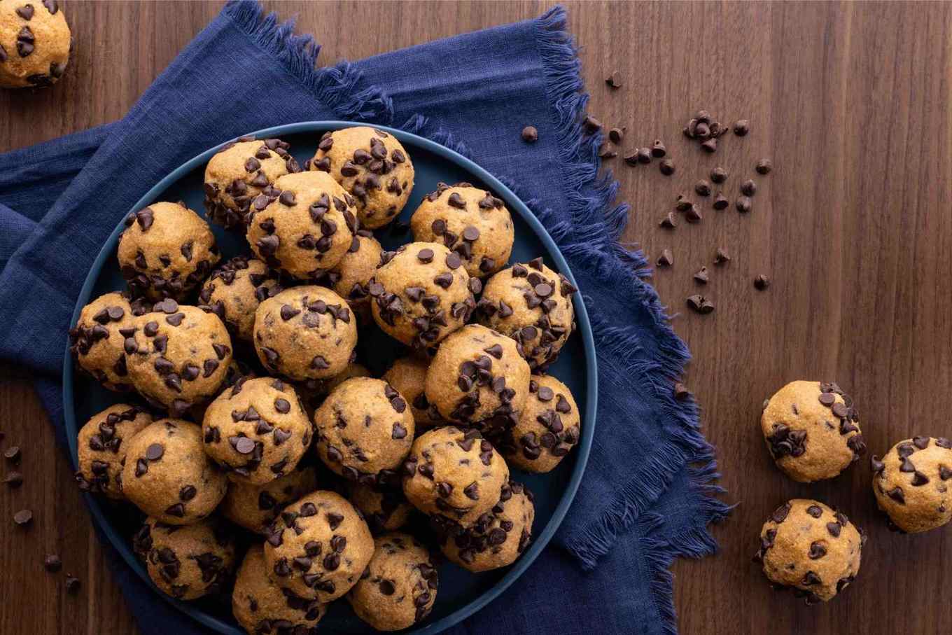 Edible Cookie Dough on serving plate