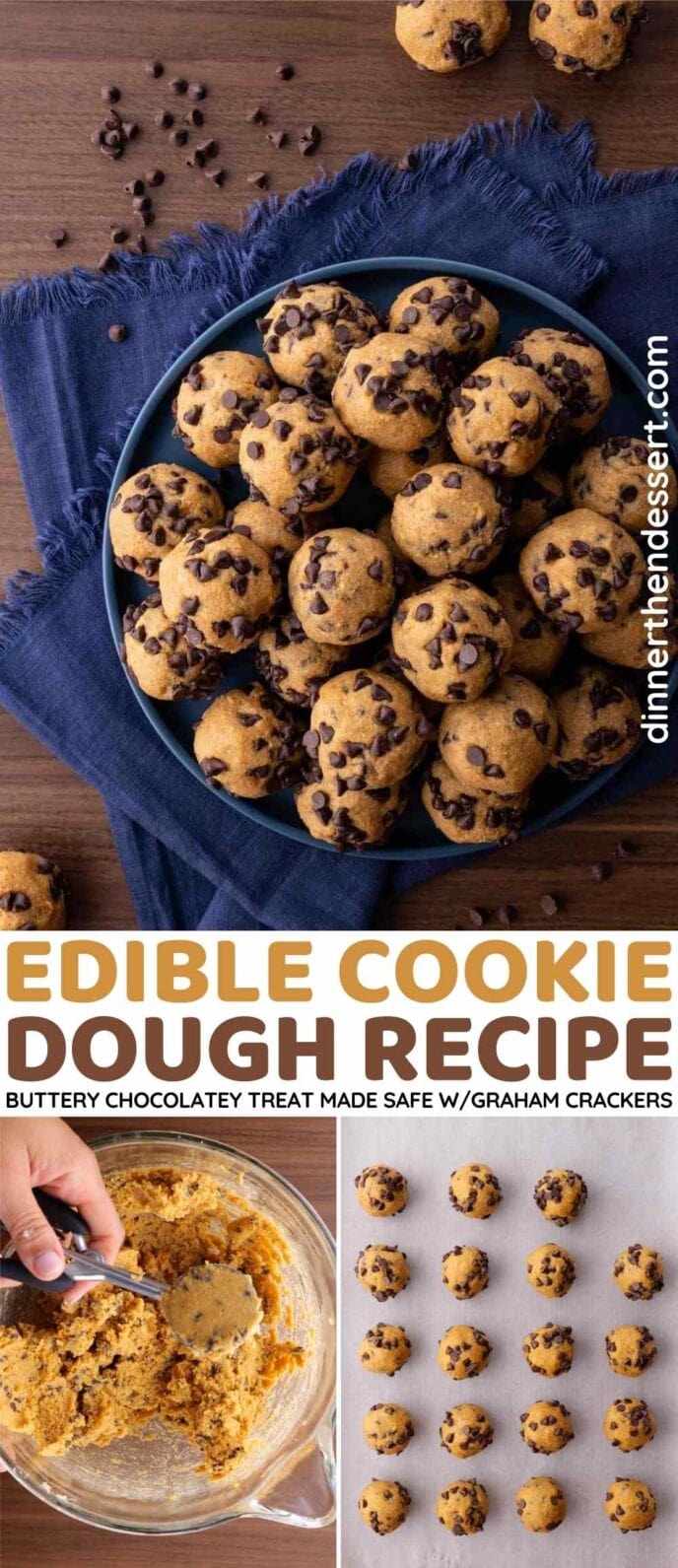 Edible Cookie Dough collage