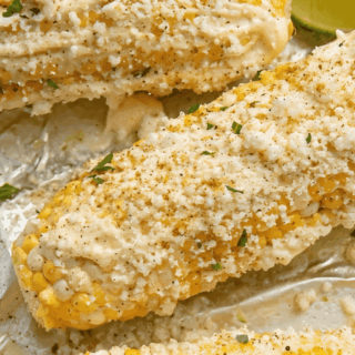 corn with spices and cheese