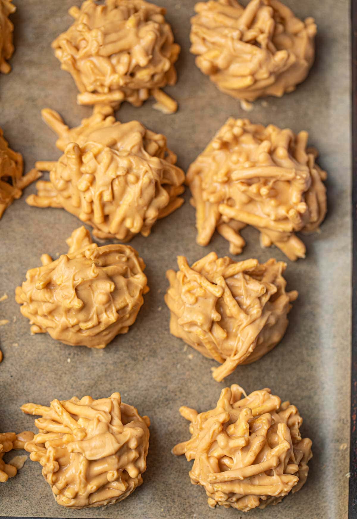 Haystack Cookies on sheet