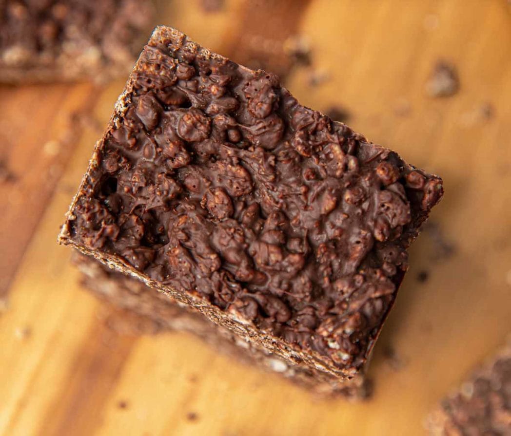 Homemade Chocolate Crunch Bars (2 Ingredients!) Dinner, then Dessert