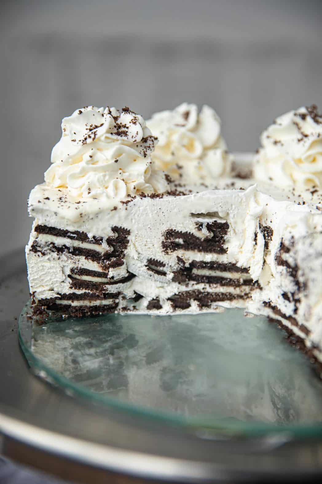 Ultimate Oreo Ice Box Cake (Soft Chewy Oreos!) - Dinner, then Dessert