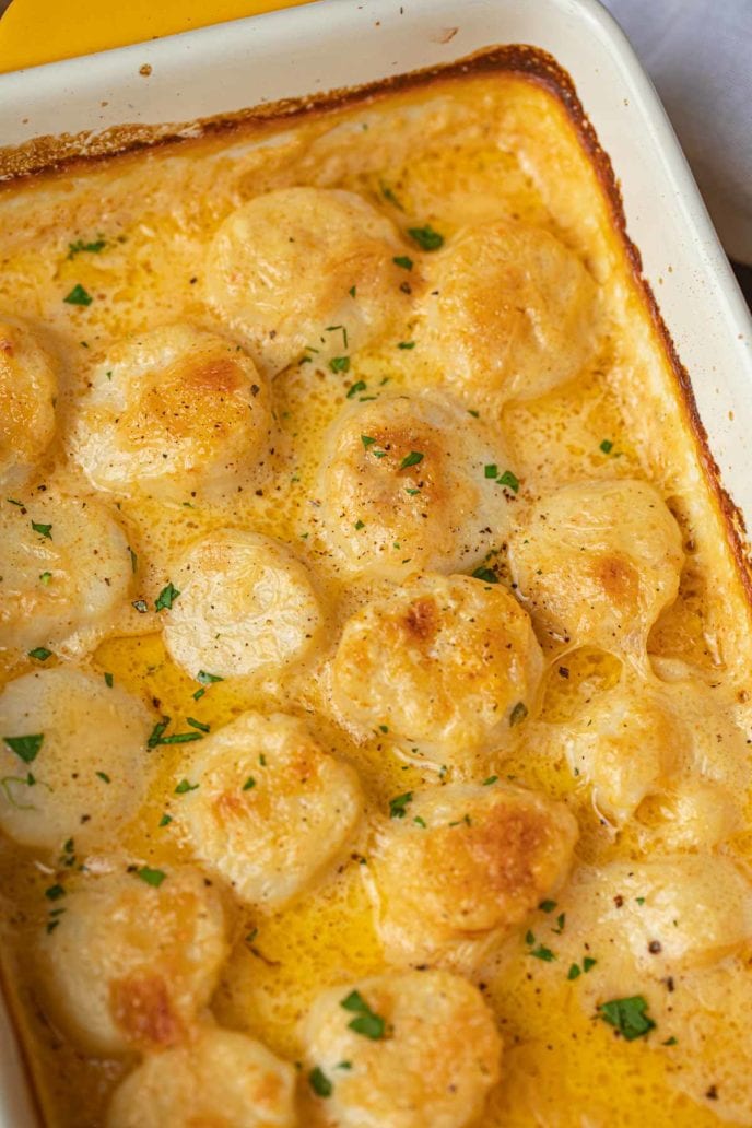 Ultimate Scallop Gratin (1 Bowl Prep, Just 20 Mins!) - Dinner, Then Dessert