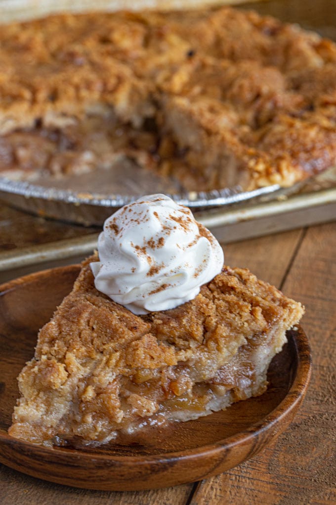 mini crumb top apple pie with graham er crust