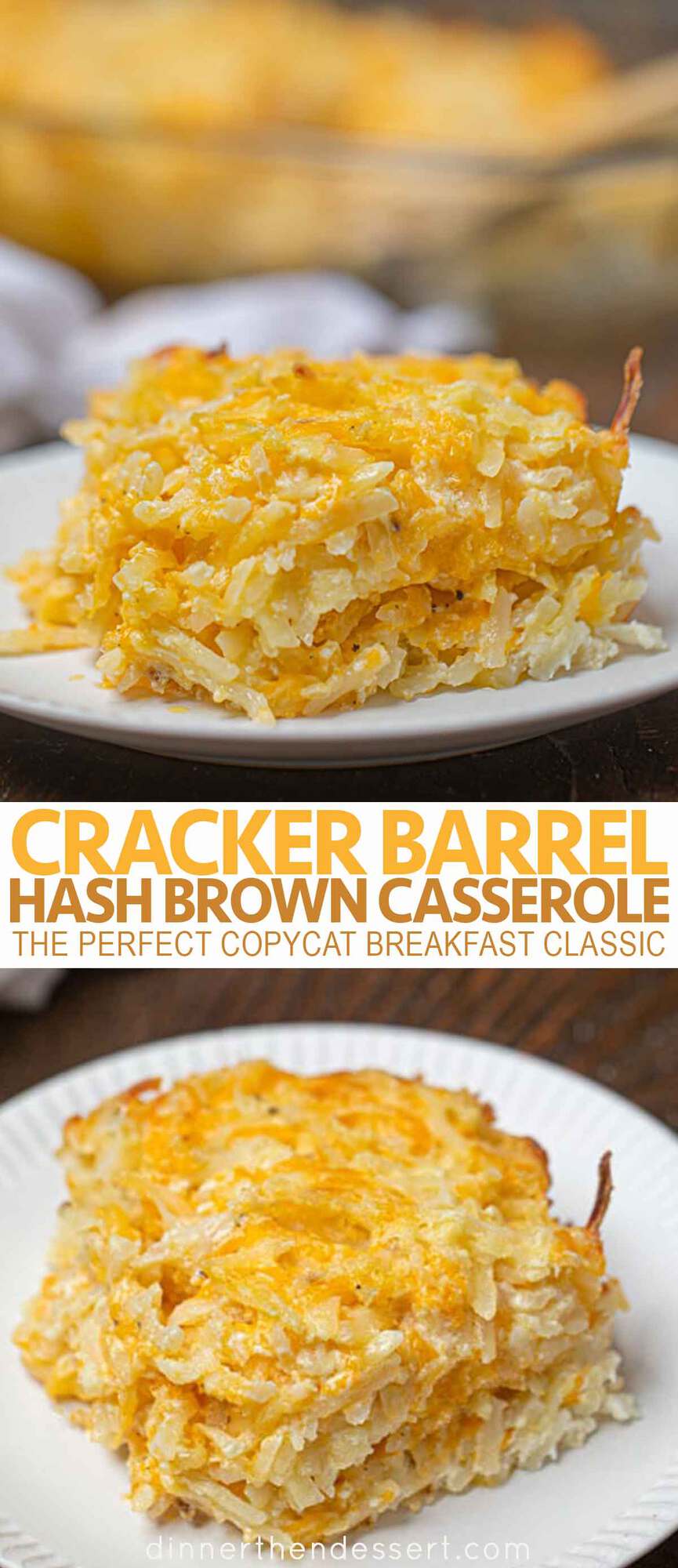 Cracker Barrel Hash Brown Casserole Copycat Dinner Then Dessert