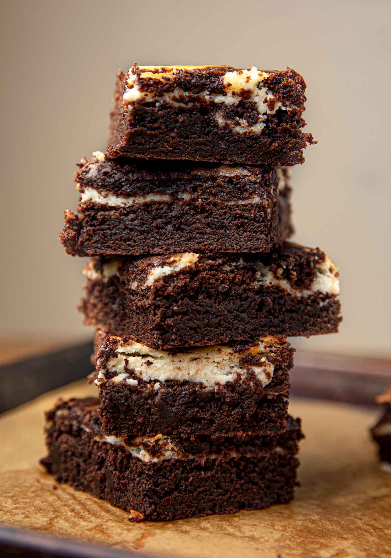 Crazy Delicious Cream Cheese Brownies Super Easy Dinner Then Dessert