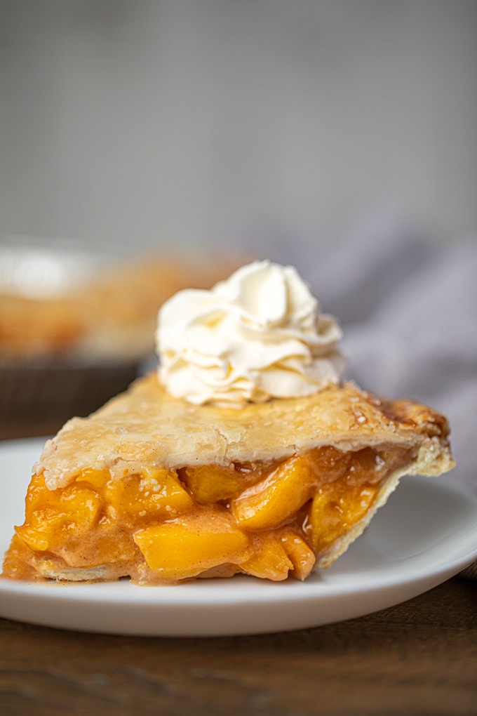 Slice of Peach Pie