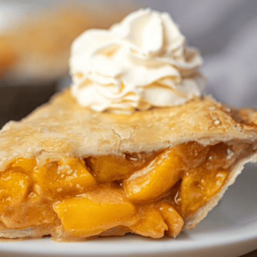 single slice of fruit pie