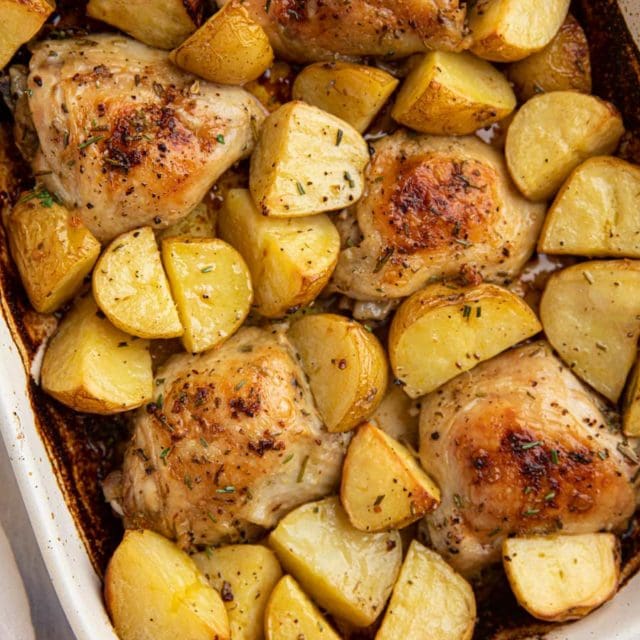 Baked Rosemary Chicken and Potatoes
