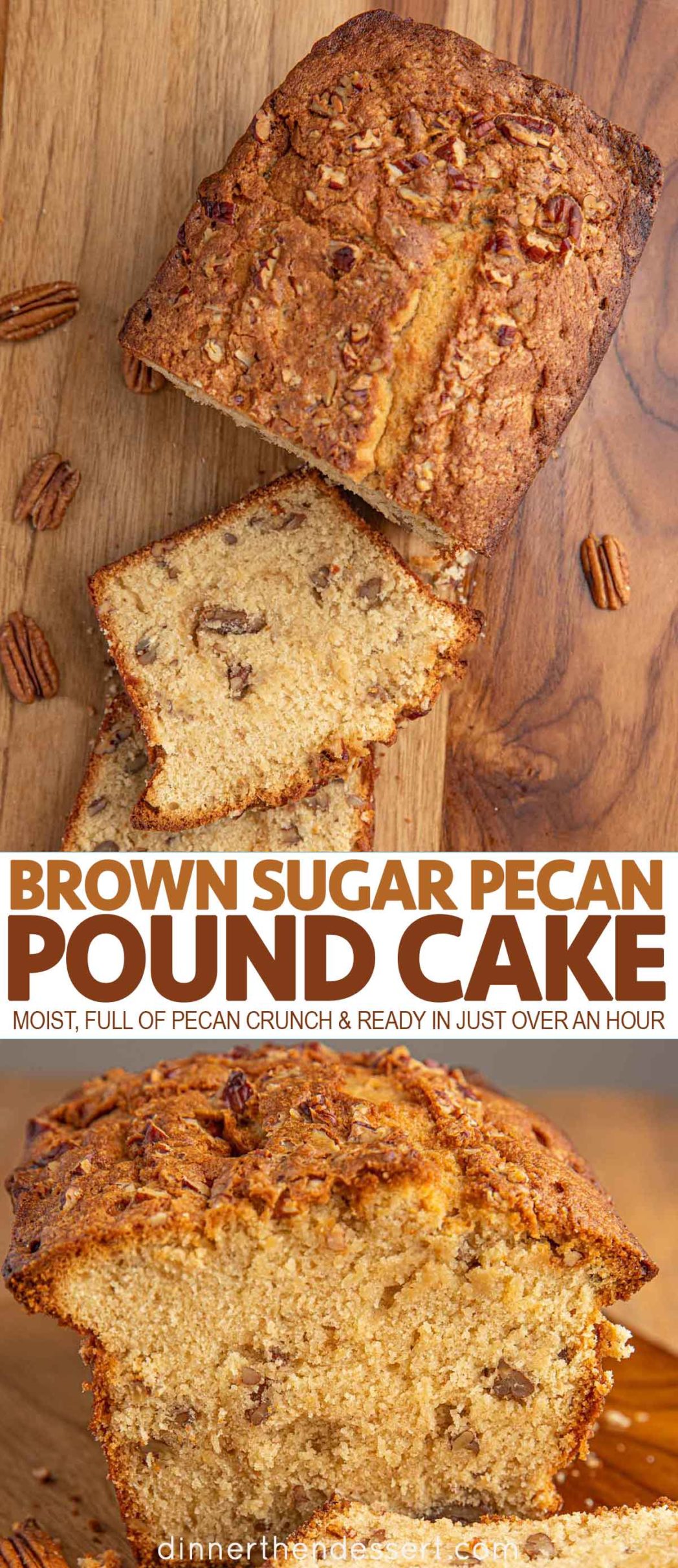 Brown Sugar Pecan Pound Cake A Southern Fav Dinner Then Dessert 6453