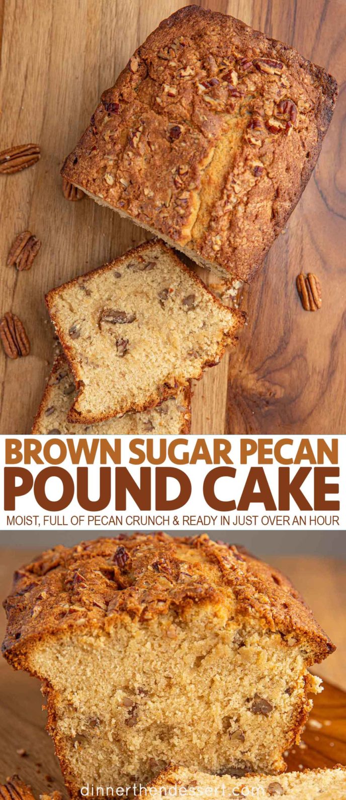 Brown Sugar Pecan Pound Cake