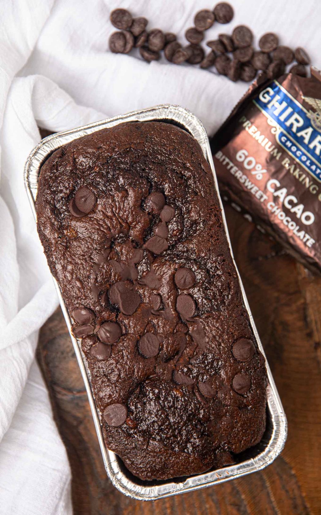 Cake Mix Chocolate Banana Bread (1 bowl &amp; 1 hour) - Dinner, then Dessert