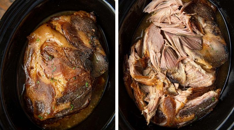 Hawaiian Slow Cooker Kalua Pork Dinner Then Dessert