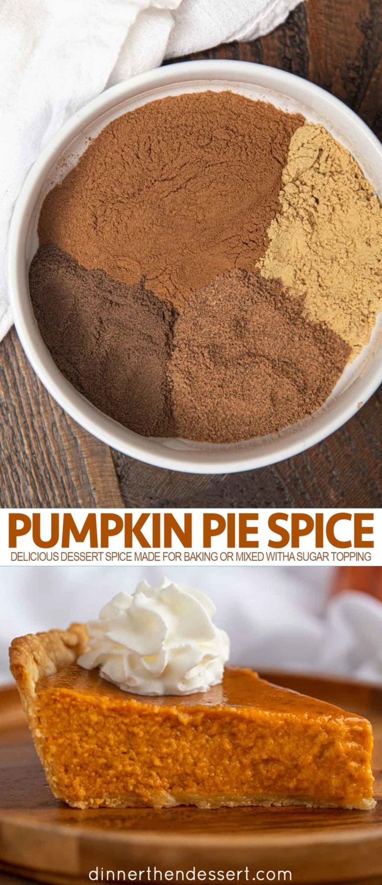 Easy Pumpkin Pie Spice (Perfect for Baking or Drinks!) - Dinner, then ...