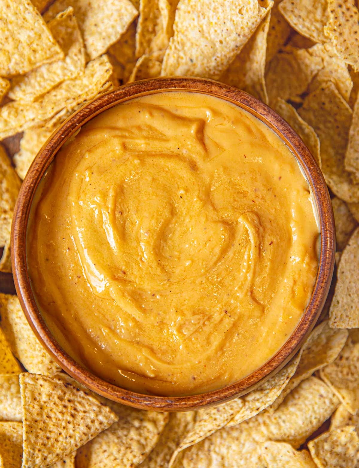 Beer Cheese Dip with tortilla chips