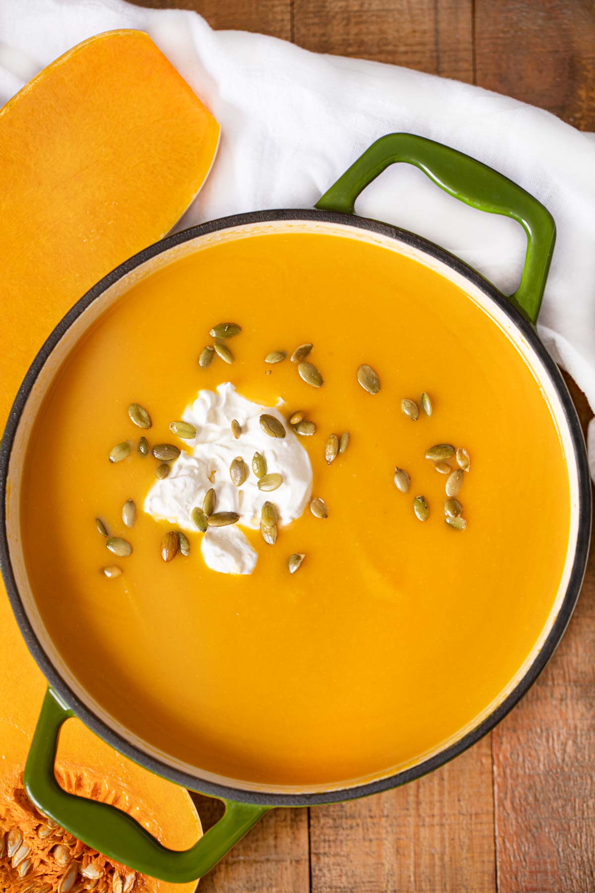 Easy Butternut Squash Soup (with Topping Ideas!) - Dinner ...