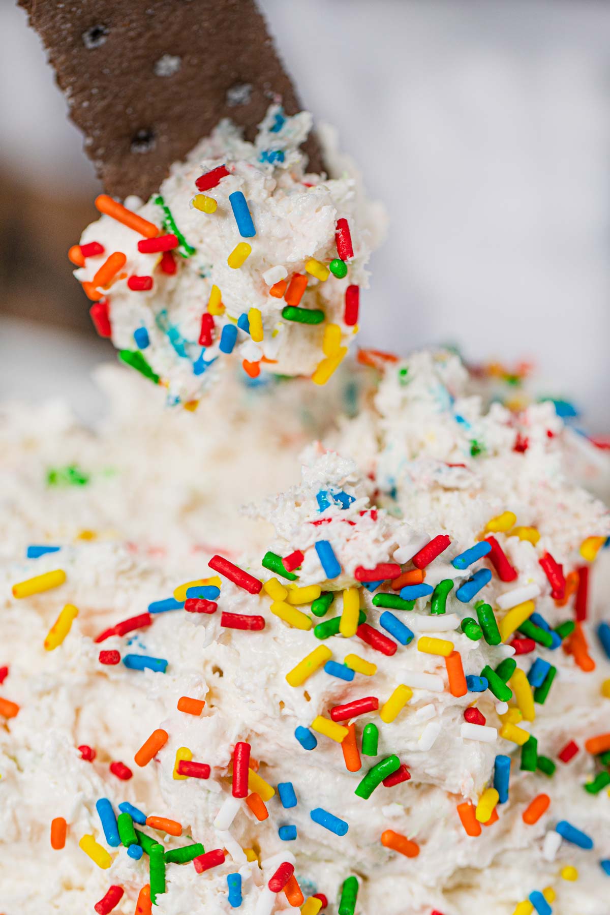 Funfetti Cake Batter Dip Recipe (Dunkaroo Dip!) - Dinner, then Dessert