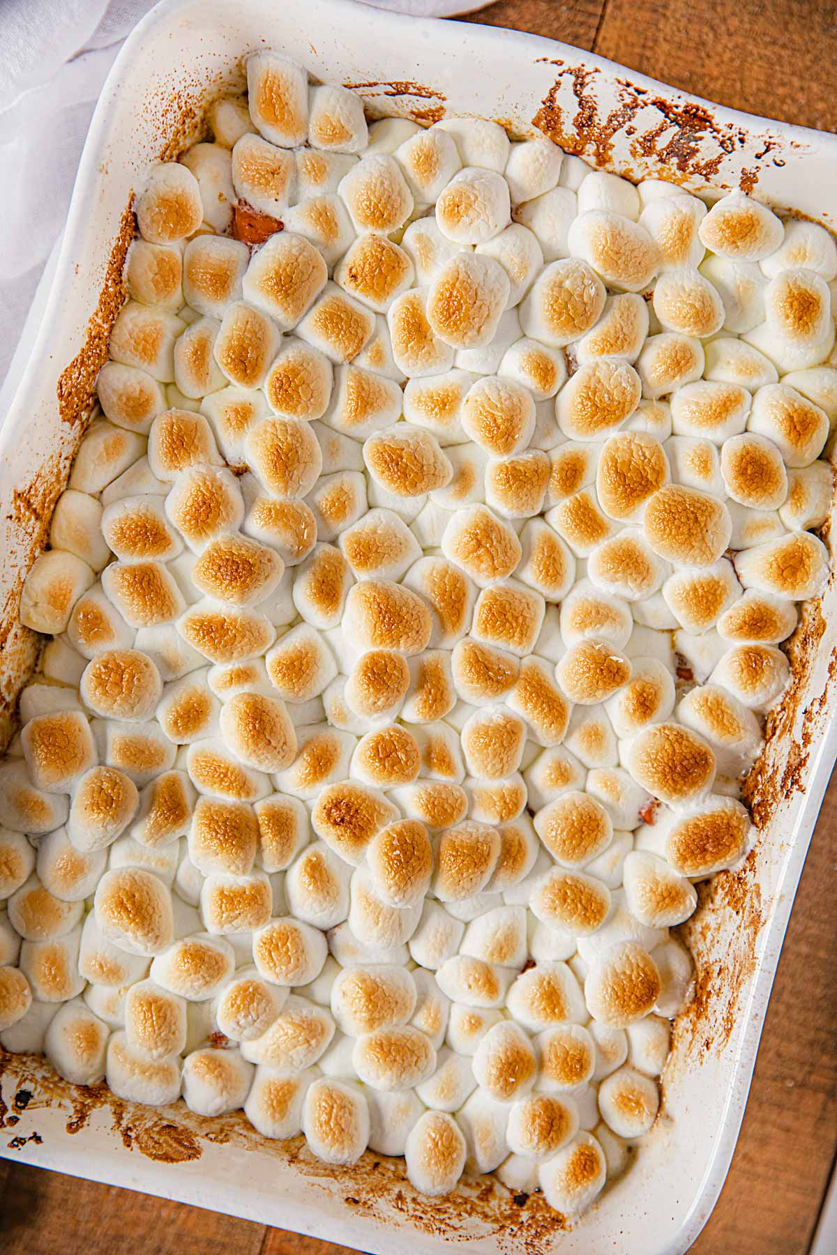 Candied Sweet Potatoes with Marshmallows - Dinner, then Dessert