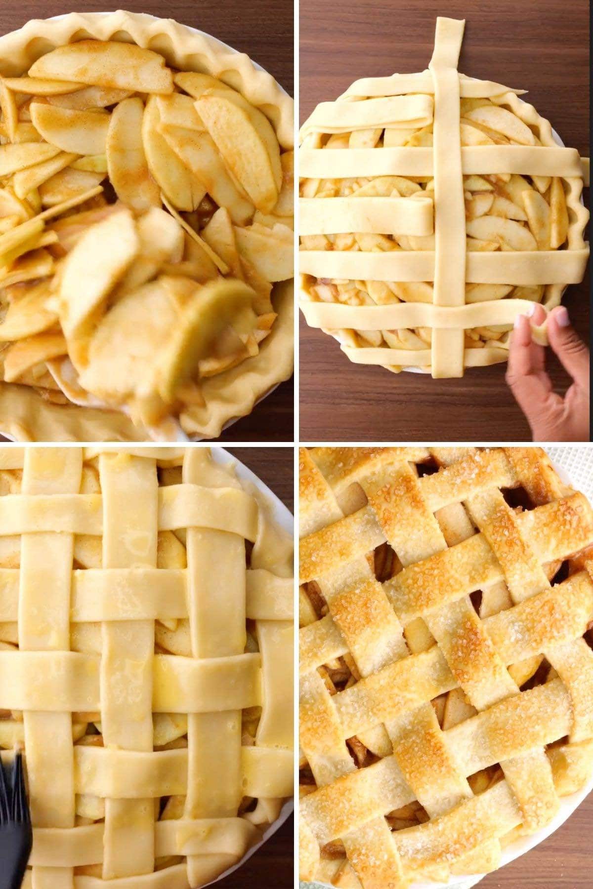 Classic Apple Pie Collage