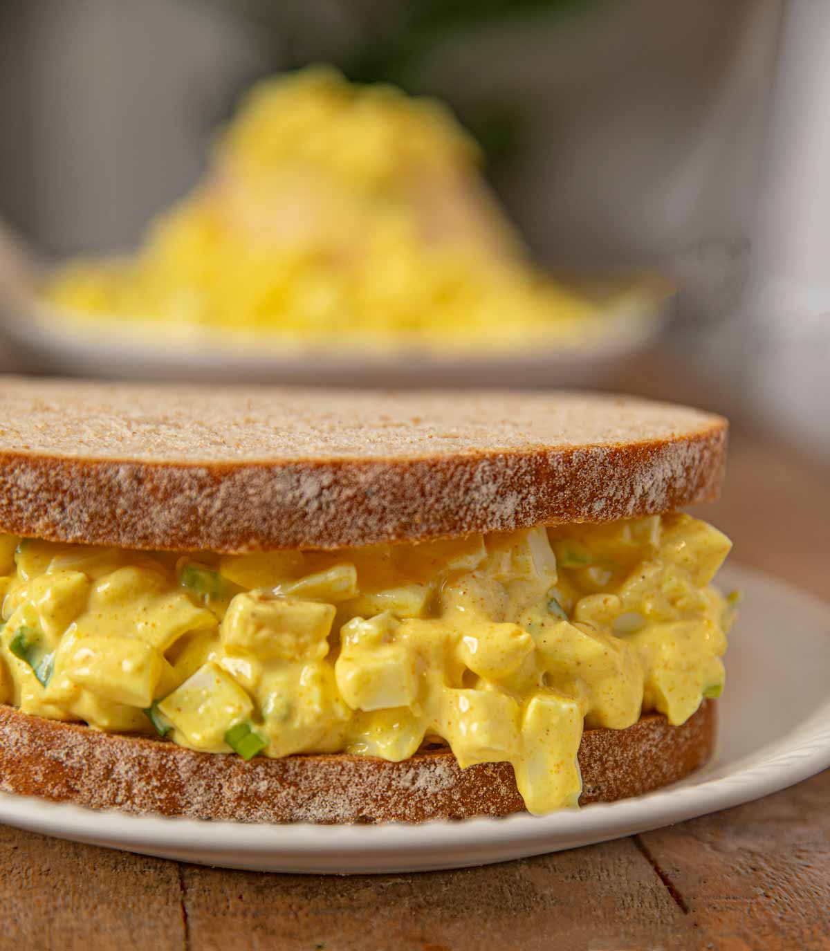 Curry Egg Salad Sandwich