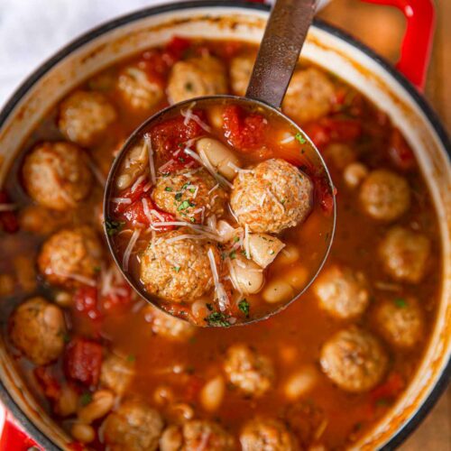 Creamy Sausage Tortellini Soup with Spinach Recipe- Dinner, then Dessert