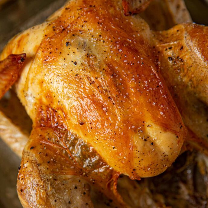 No-Baste Roast Turkey (cooks in just 1 hour!) - Dinner, then Dessert