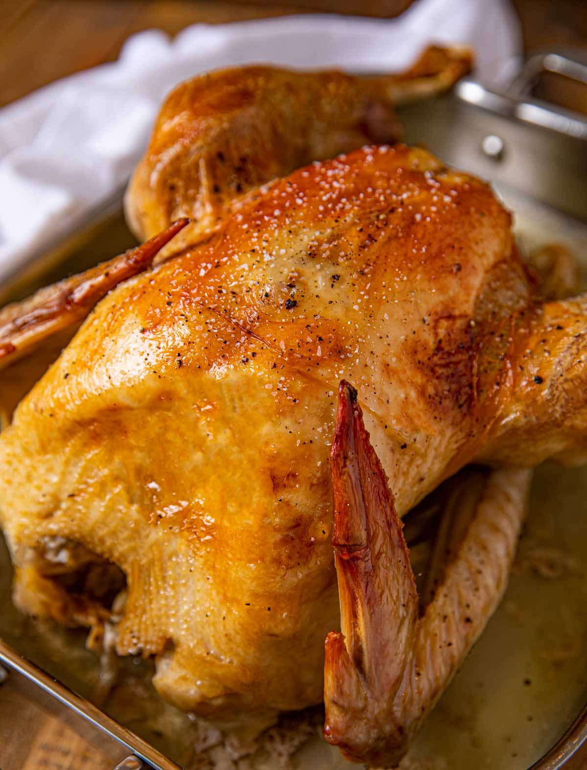 How to Cook A Whole Turkey - No Basting Required