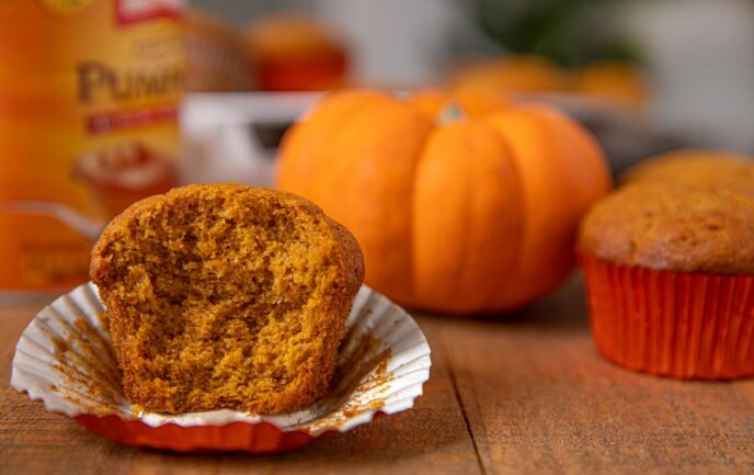 Pumpkin Muffins Recipe (Breakfast or Dessert!) - Dinner, then Dessert