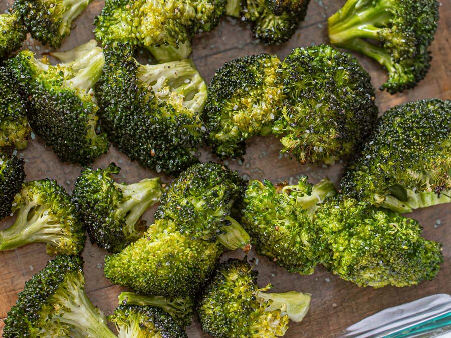 Roasted Broccoli Recipe (Perfectly Crisp Tender!) - Dinner, then Dessert