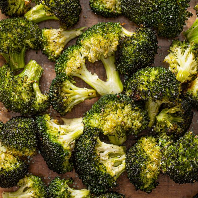 Up Close Roasted Broccoli