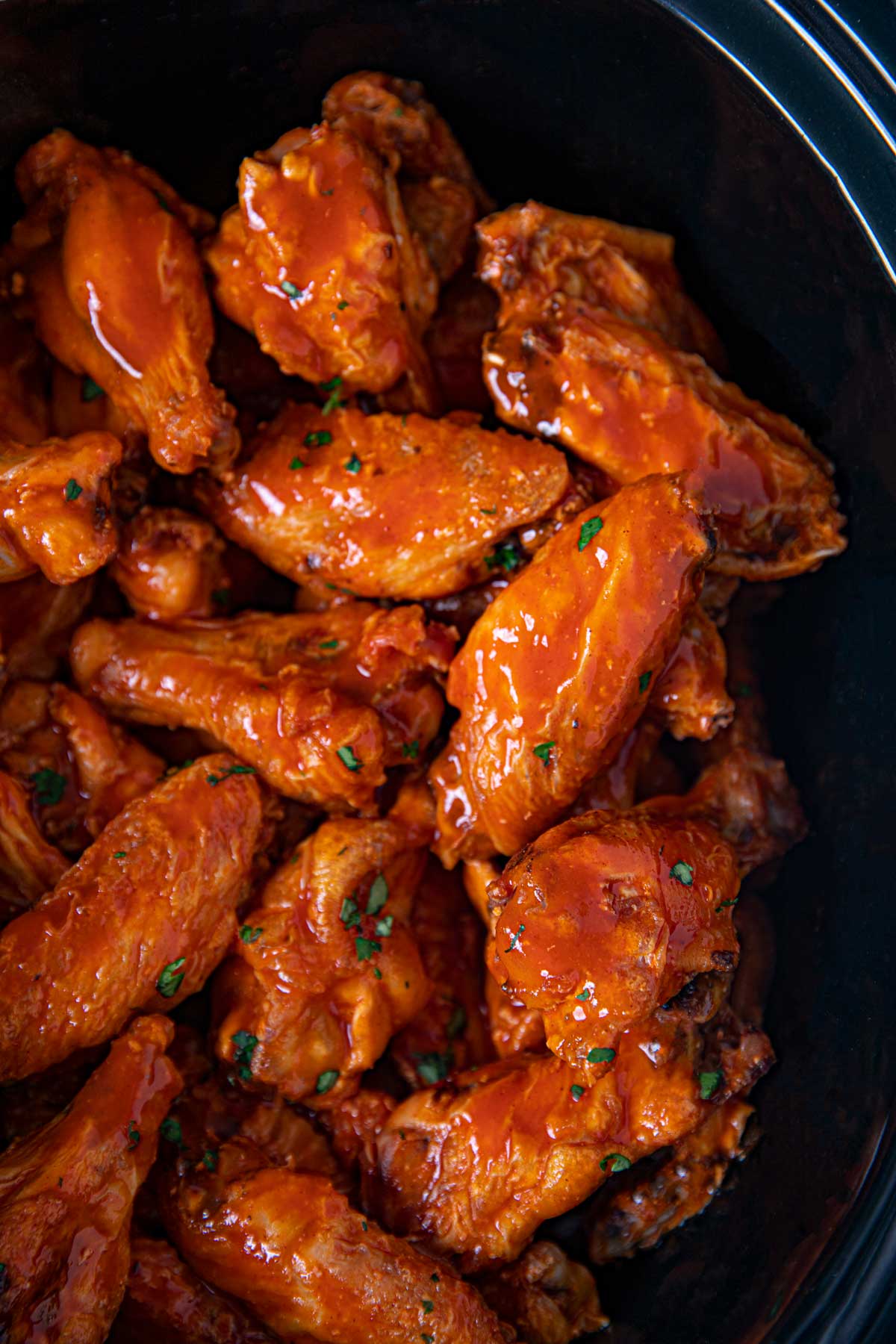 Slow Cooker Buffalo Wings Recipe (Crock Pot) Dinner, then Dessert